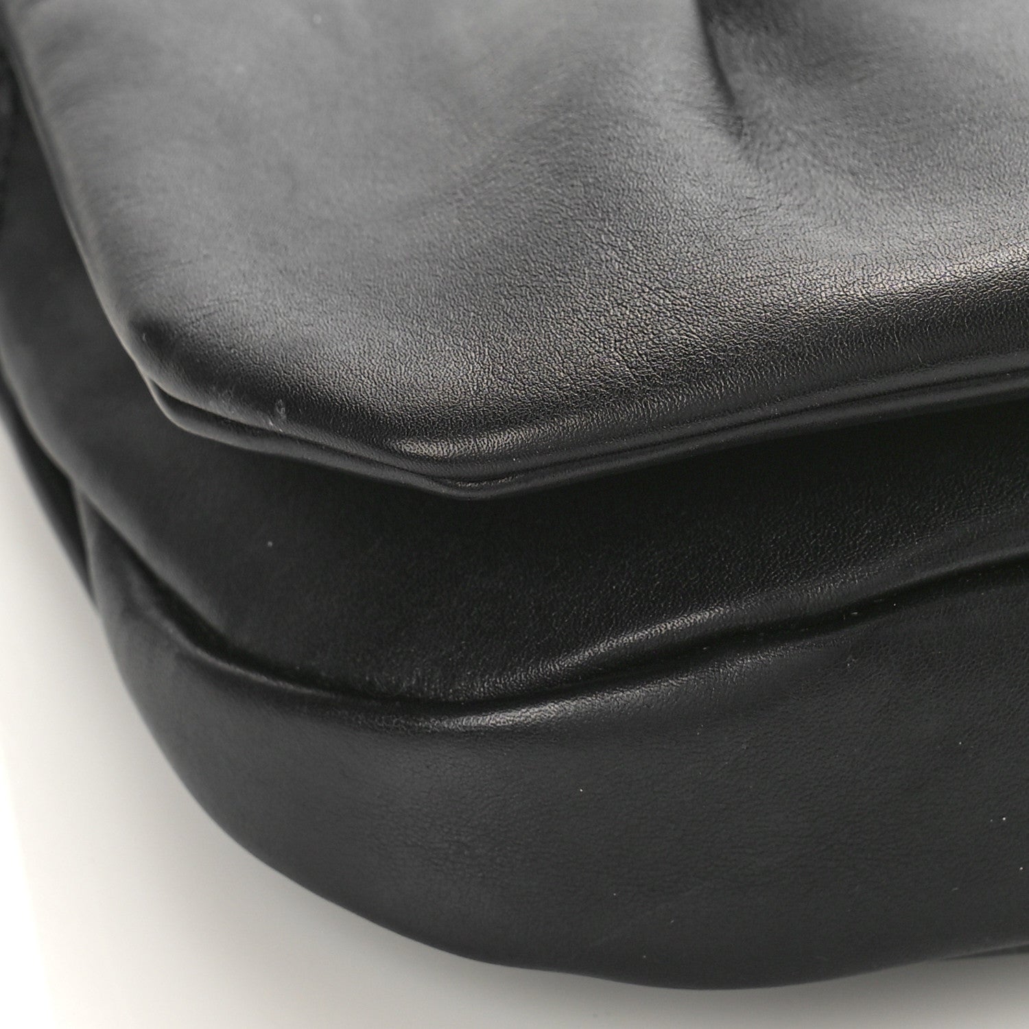 Loewe Shiny Nappa Calfskin Paseo Satchel Black 7 of 8