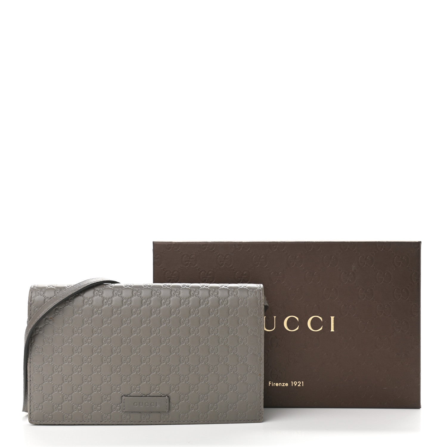 Gucci Soft Microguccissima Crossbody Wallet Loess 10 of 10