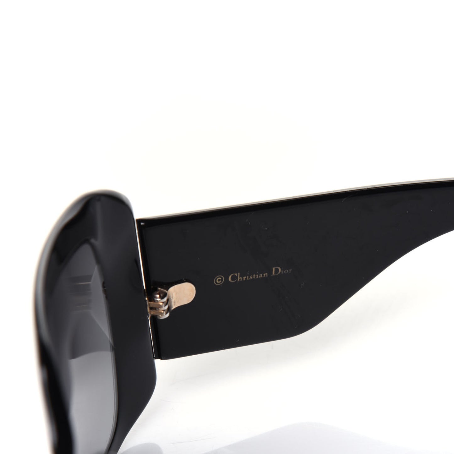 Acetate DiorSo Light 2 Shield Sunglasses Black
