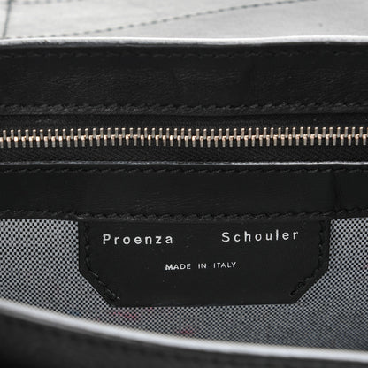 Proenza Schouler Calfskin Tiny PS1 Satchel Black 7 of 8