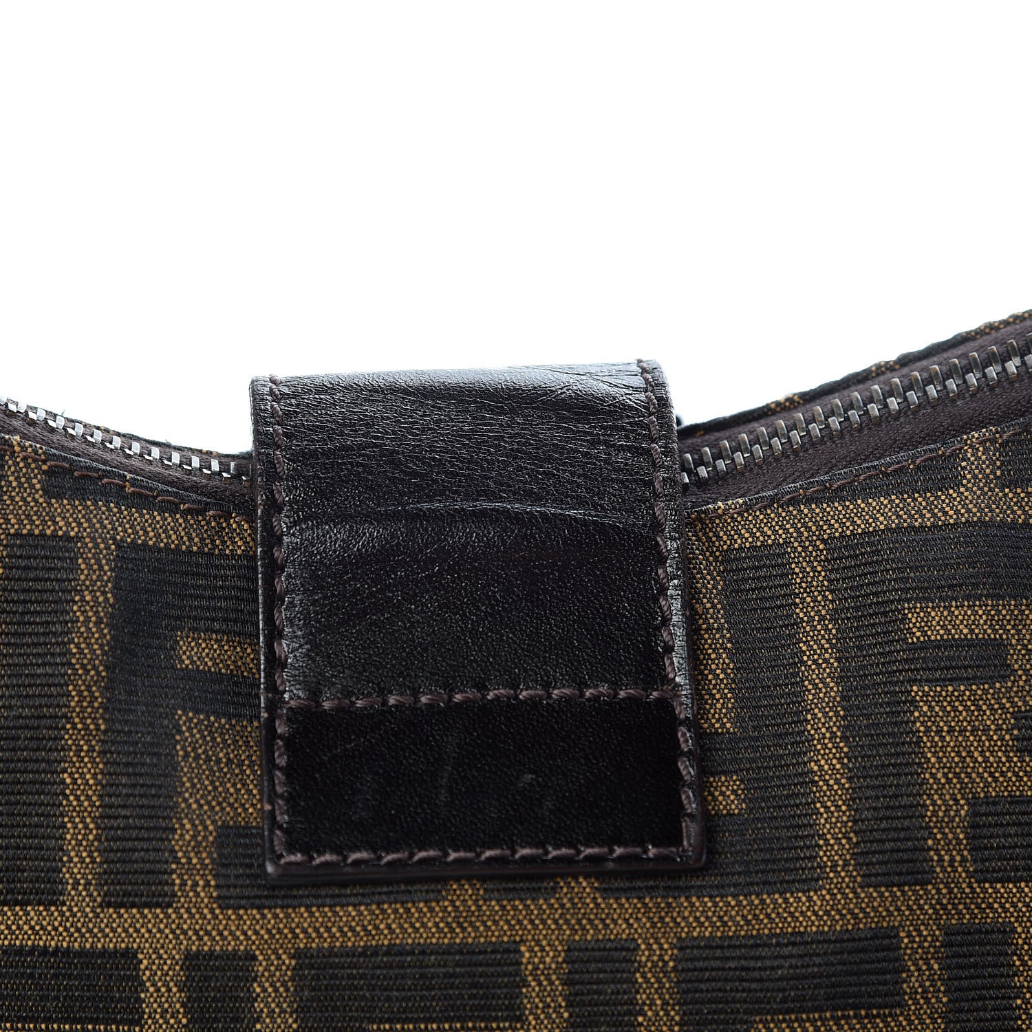 Fendi Zucca Shoulder Bag Tobacco 8 of 10