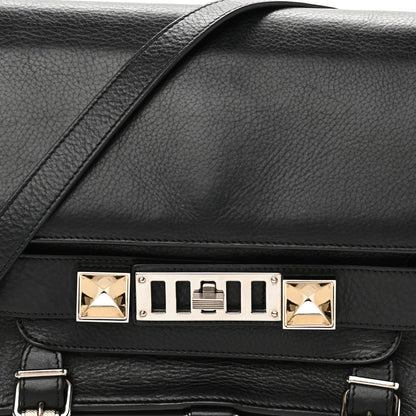 Proenza Schouler Calfskin PS11 Classic Shoulder Bag Black 8 of 13