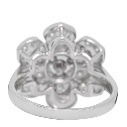 Parker & West by FASHIONPHILE Platinum Pink Diamond 1.11ctw Flower Cocktail Ring 57 8 4 of 10