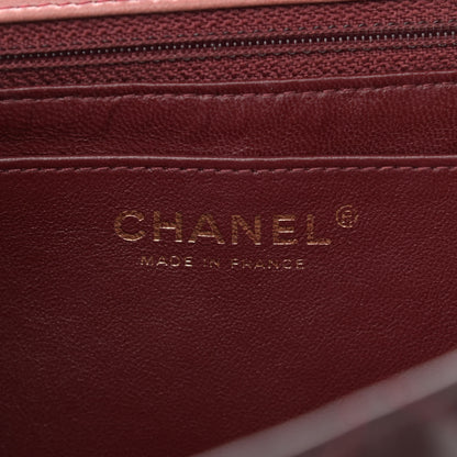 Chanel Lambskin Degrade Quilted Jumbo Single Flap Red 6 of 18