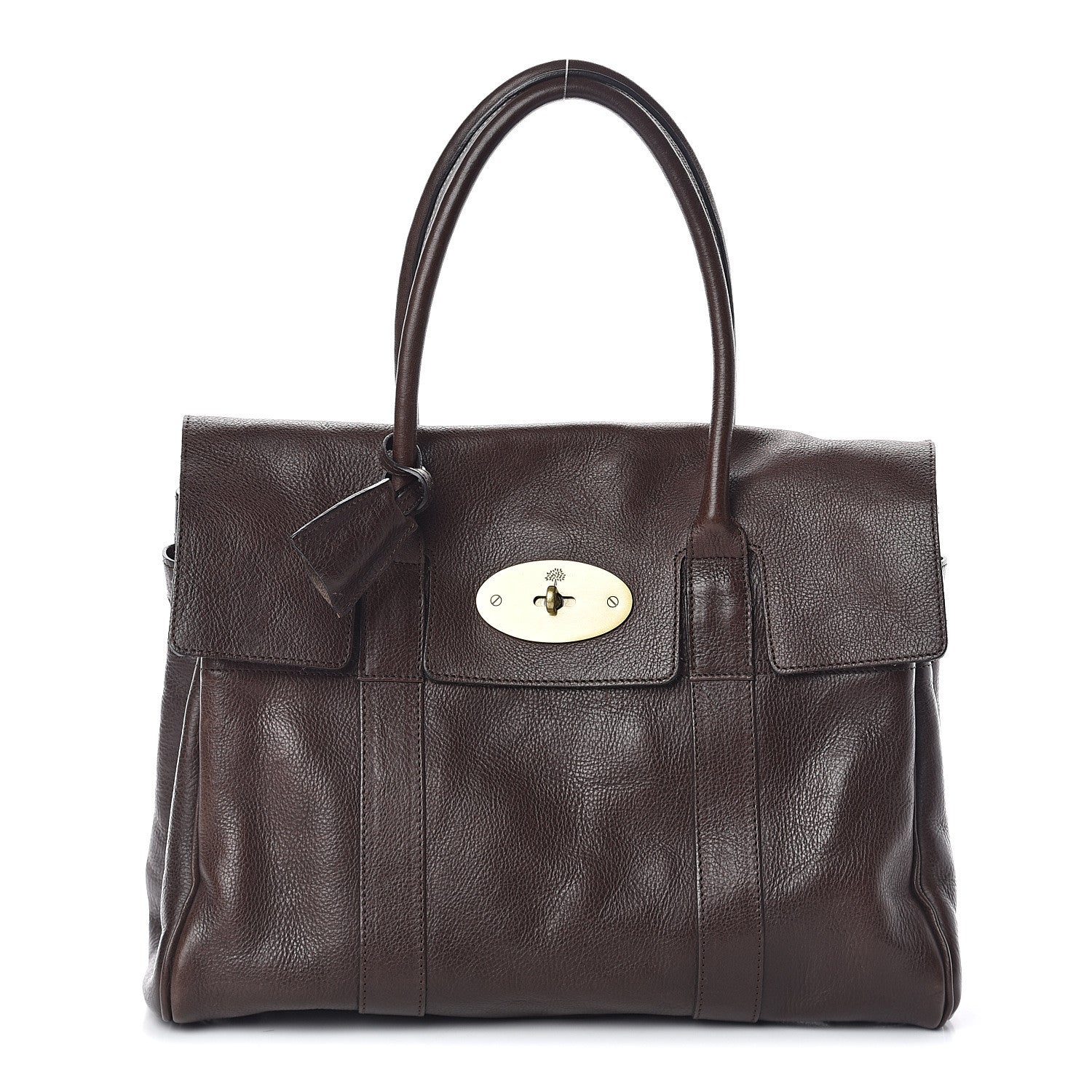 Mulberry Natural Leather Bayswater Chocolate 1 of 8