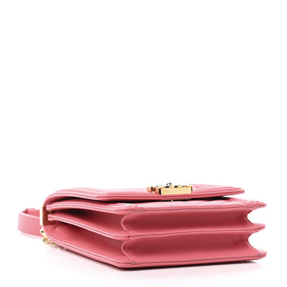 Chanel Calfskin Chevron North South Boy Flap Pink 3 of 7