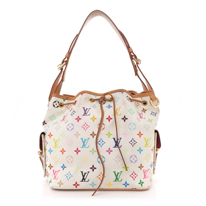 Louis Vuitton Monogram Multicolor Petit Noe White 1 of 10