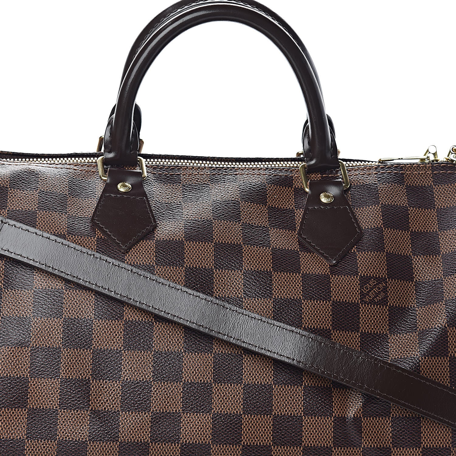 Louis Vuitton Damier Ebene Speedy Bandouliere 30 10 of 10