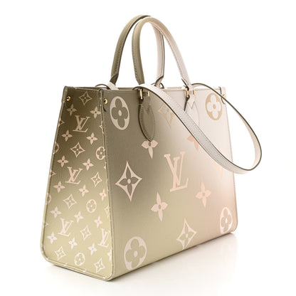 Louis Vuitton Monogram Giant Spring In The City OnTheGo MM Sunset Kaki 3 of 11
