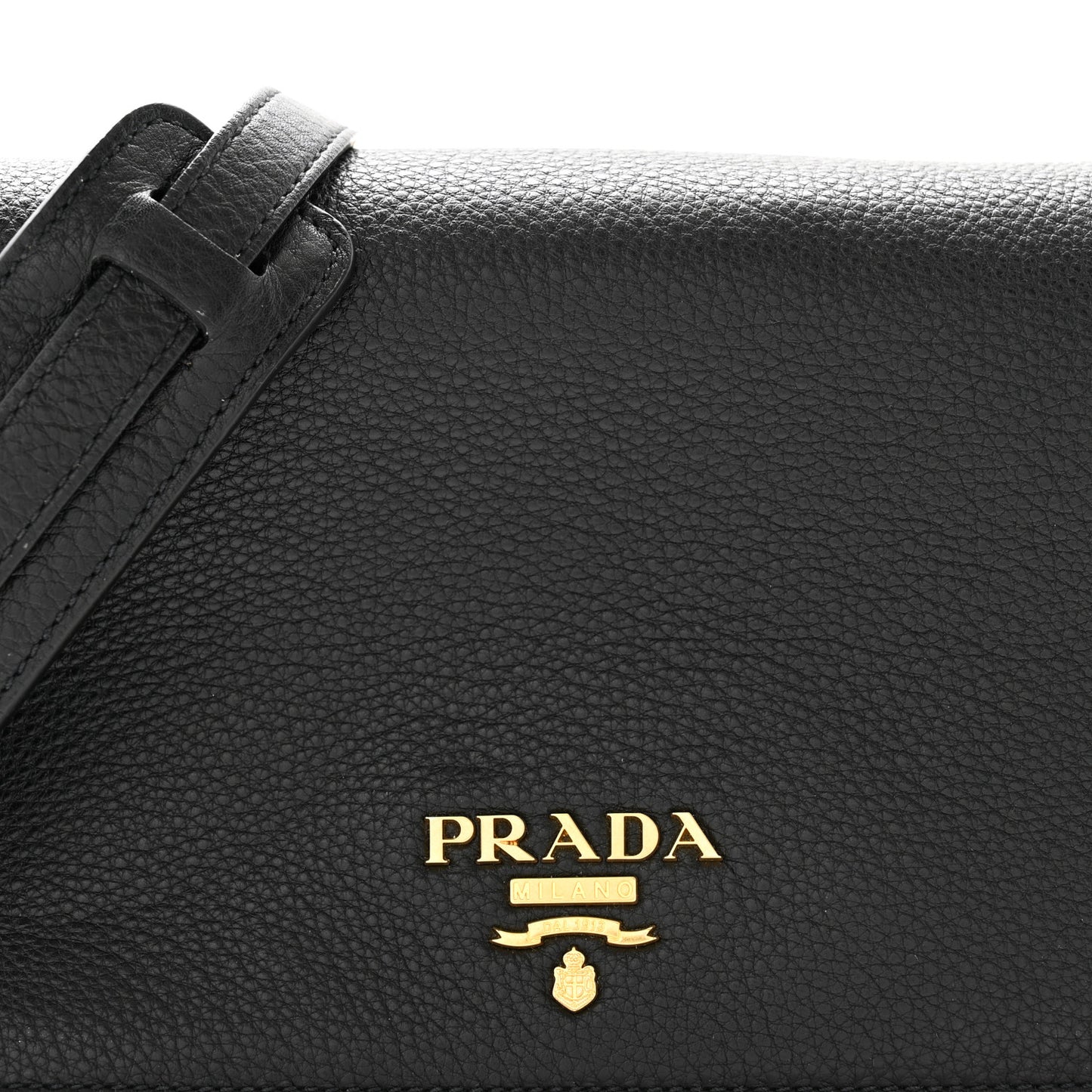 Vitello Phenix Crossbody Bag Black