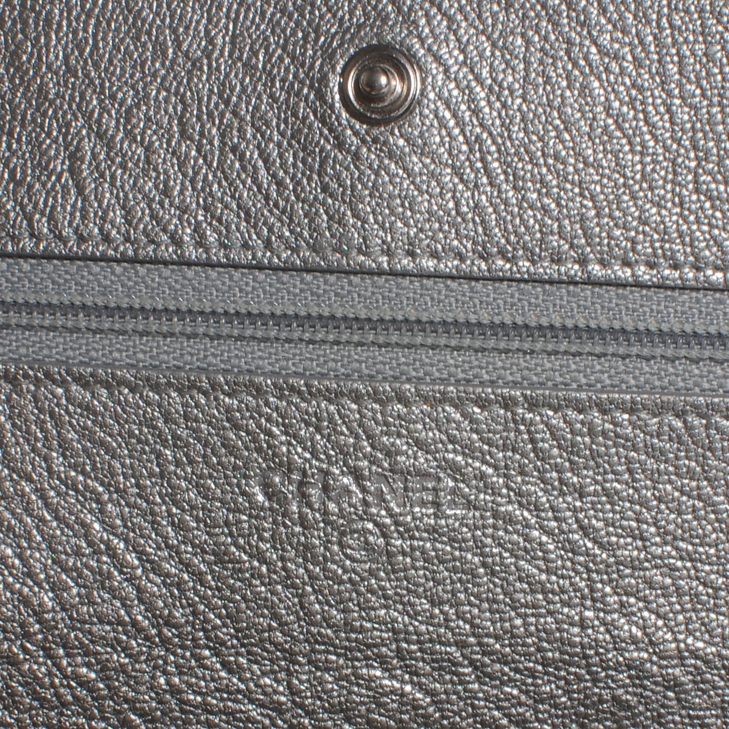 Goatskin Wallet On Chain WOC Silver