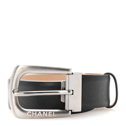 Chanel Calfskin Belt 75 30 Black 1 of 6