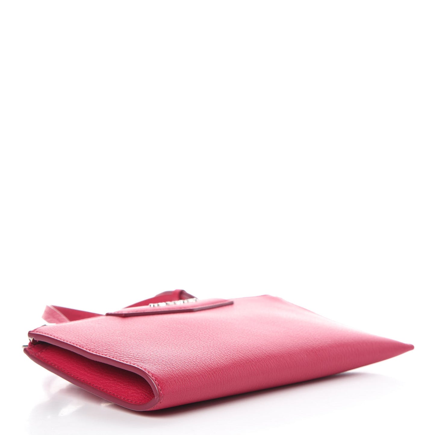 Grained Goatskin Antigona Crossbody Fuchsia