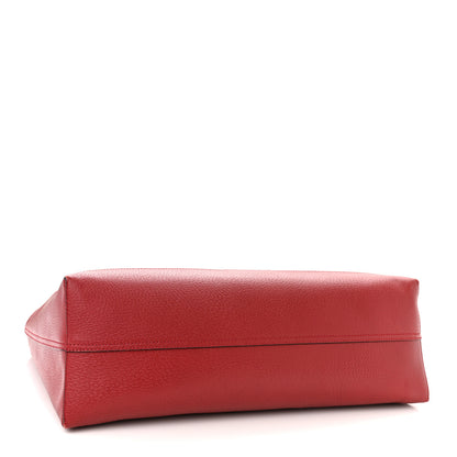 Gucci GG Supreme Monogram Flora Web Large Ophidia Tote Red 5 of 13