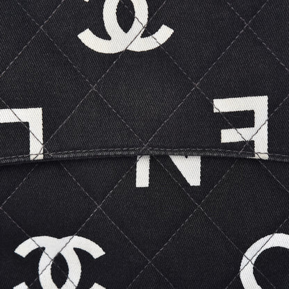 Chanel Canvas Quilted Coco ID Chain Bag Black 11 of 11