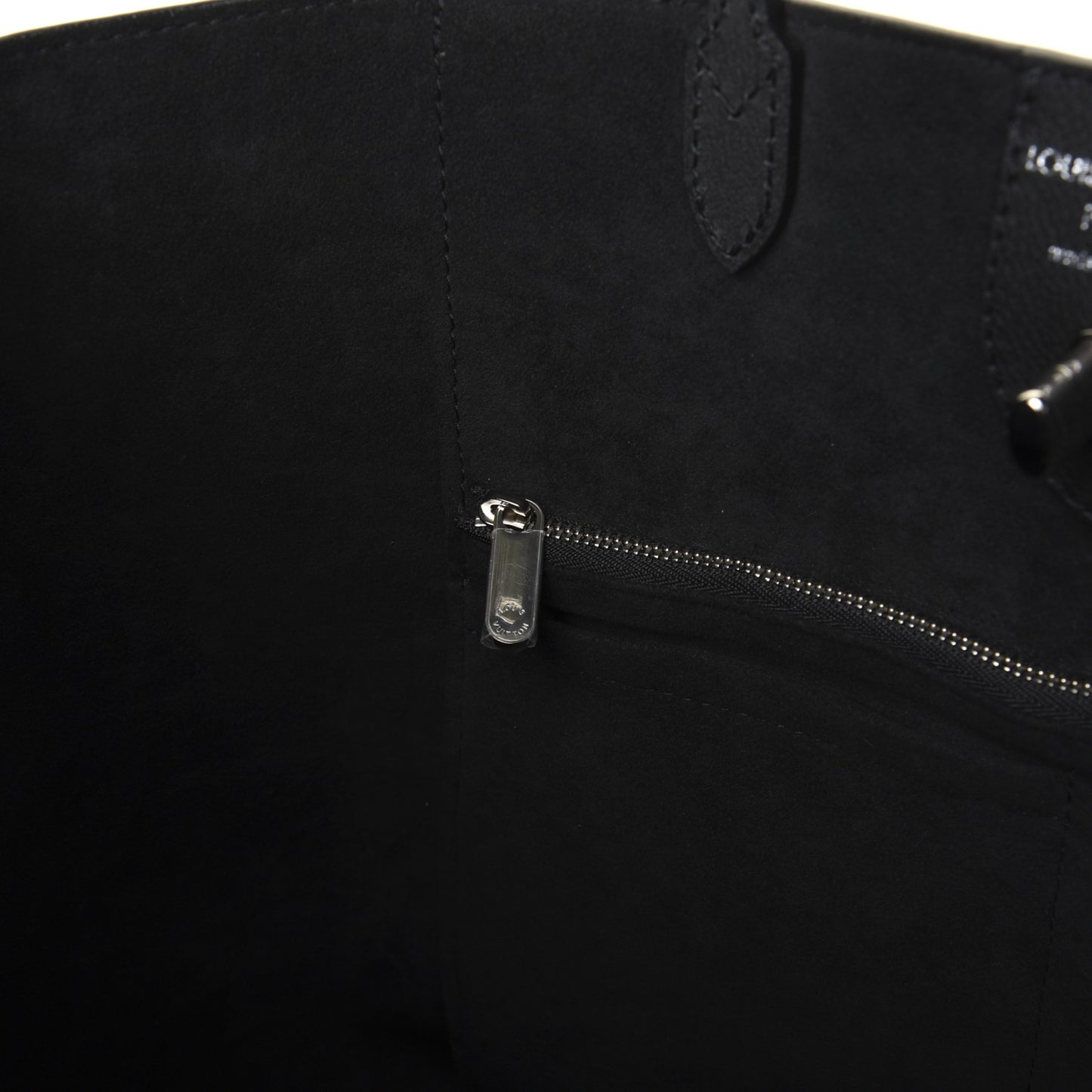 Calfskin Lockme Cabas Black