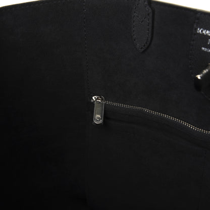 Louis Vuitton Calfskin Lockme Cabas Black 10 of 14