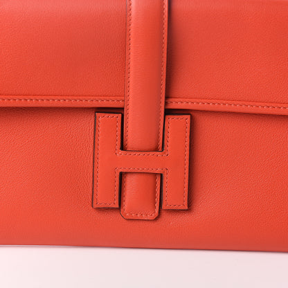 Hermes Swift Jige Elan 29 Clutch Capucine 7 of 8