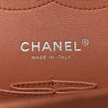 Chanel Iridescent Caviar Quilted Jumbo Double Flap Dark Beige 6 of 11