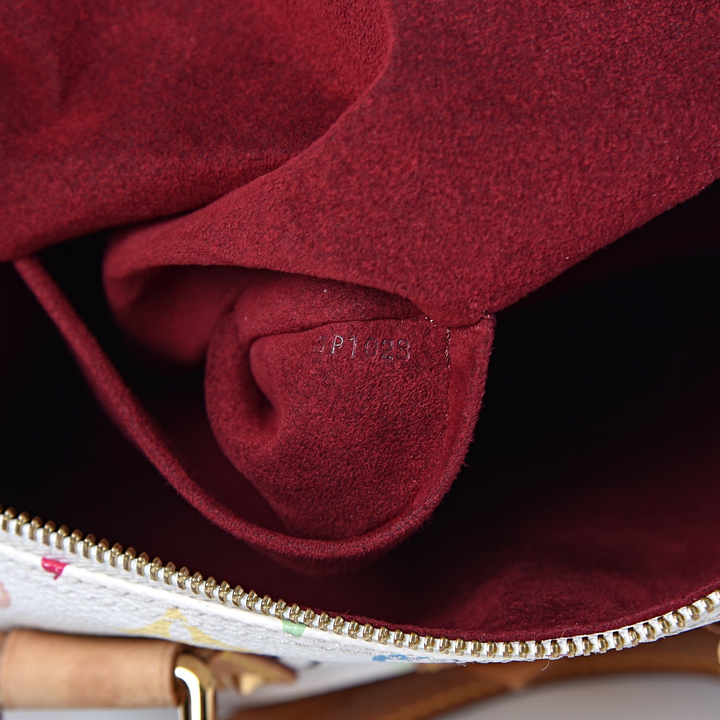 Monogram Multicolor Speedy 30 White