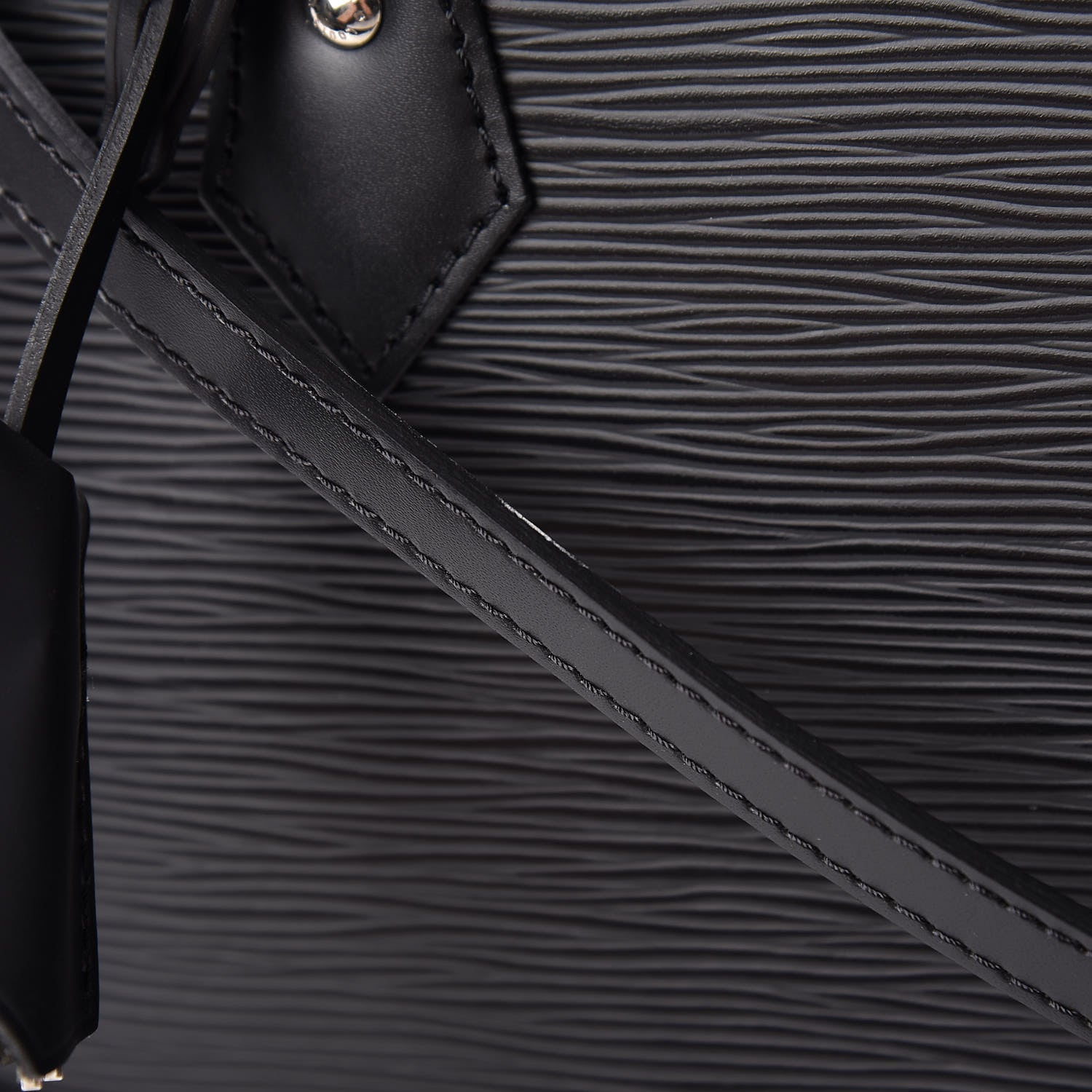 Louis Vuitton Epi Alma BB Black 8 of 11