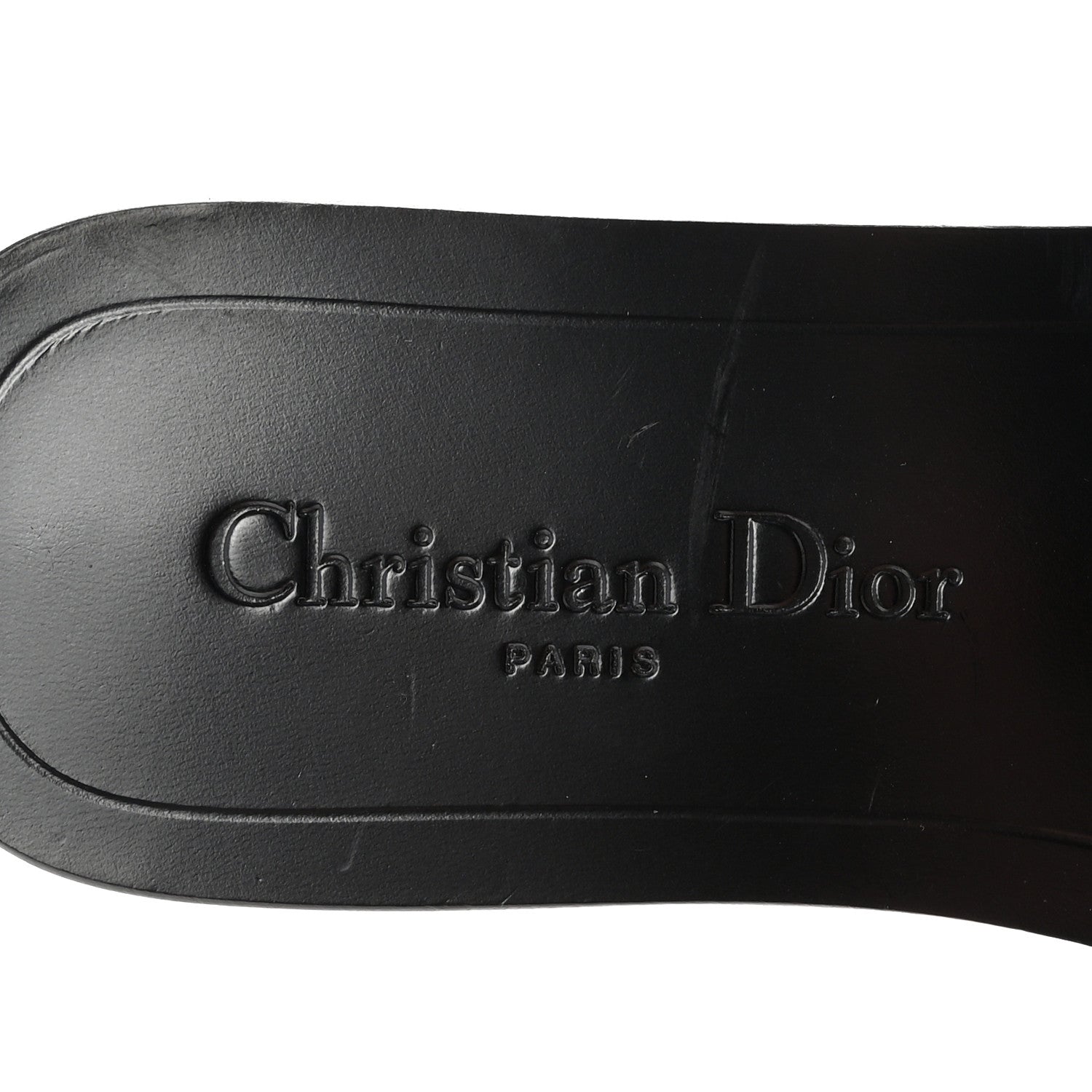 Christian Dior Calfskin Dio(r)evolution 10mm Slide Sandals 36 Off White 8 of 9