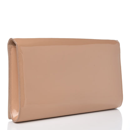 Saint Laurent Patent Calfskin Monogram Large Belle De Jour Clutch Chair 3 of 10