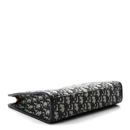 Christian Dior Oblique 30 Montaigne Pouch Blue 4 of 10