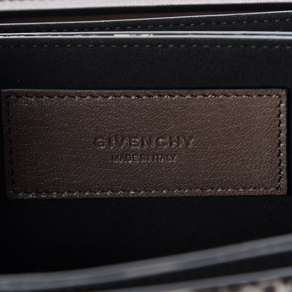Givenchy Elaphe Goatskin Small GV3 Shoulder Bag Brown Natural 8 of 8