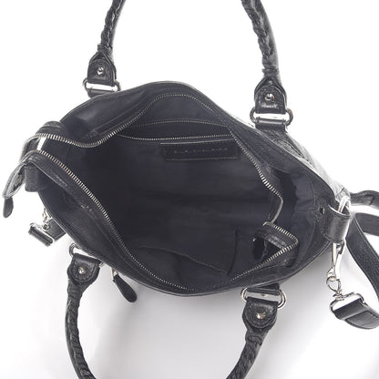 Balenciaga Agneau Giant 12 Silver Hardware Town Black 6 of 8