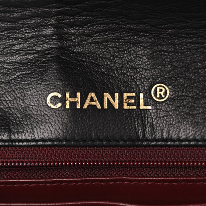 Chanel Lambskin Quilted Medium Single Flap Black 5 of 9