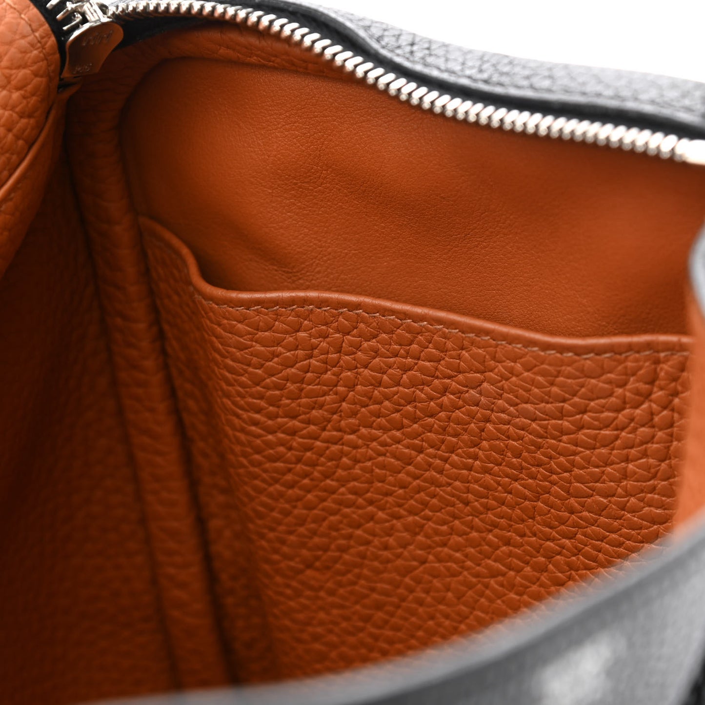 Taurillon Clemence Verso Lindy 30 Black Toffee