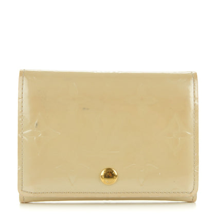 Louis Vuitton Vernis Business Card Holder Blanc Corail 1 of 9