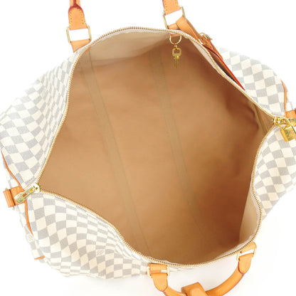 Louis Vuitton Damier Azur Keepall Bandouliere 55 8 of 8