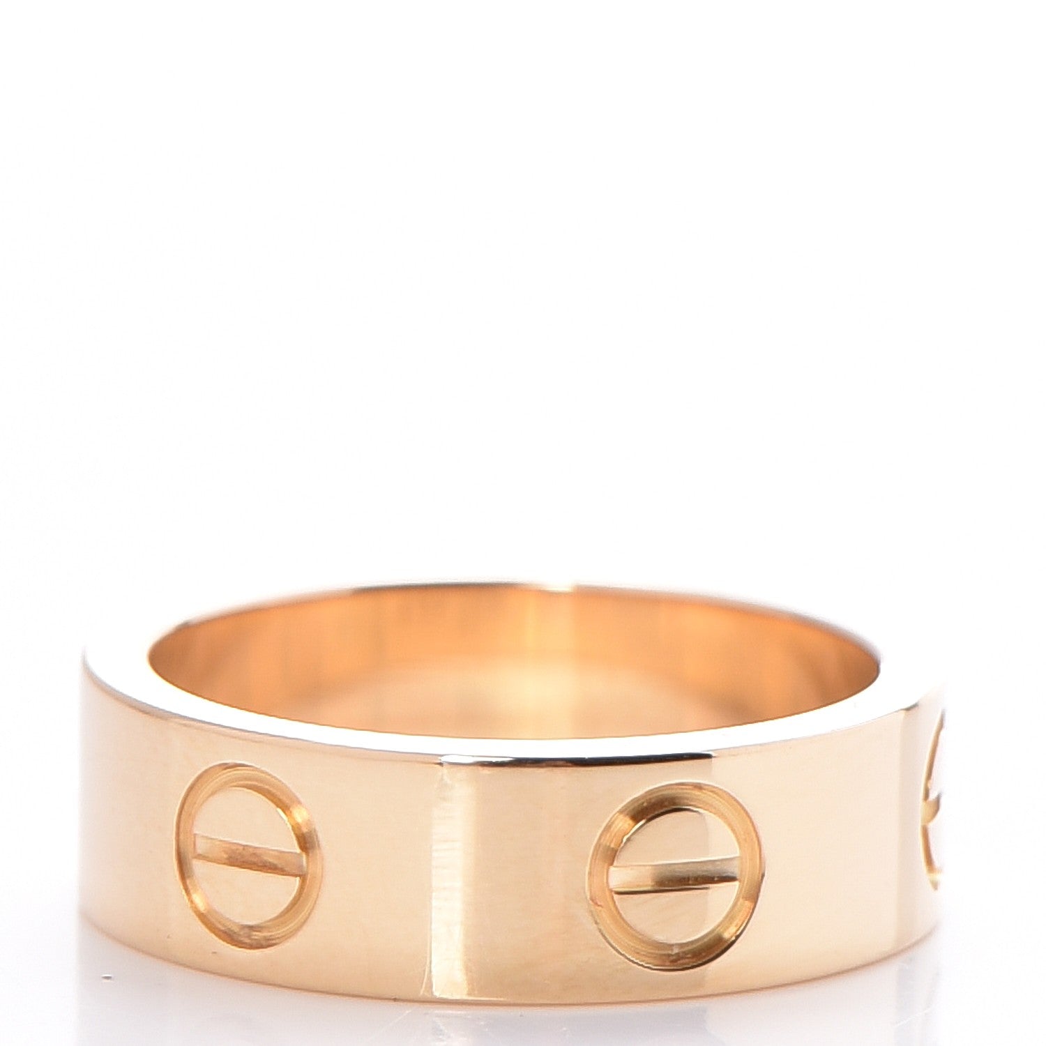 Cartier 18K Yellow Gold 5.5mm LOVE Ring 49 4.75 3 of 6