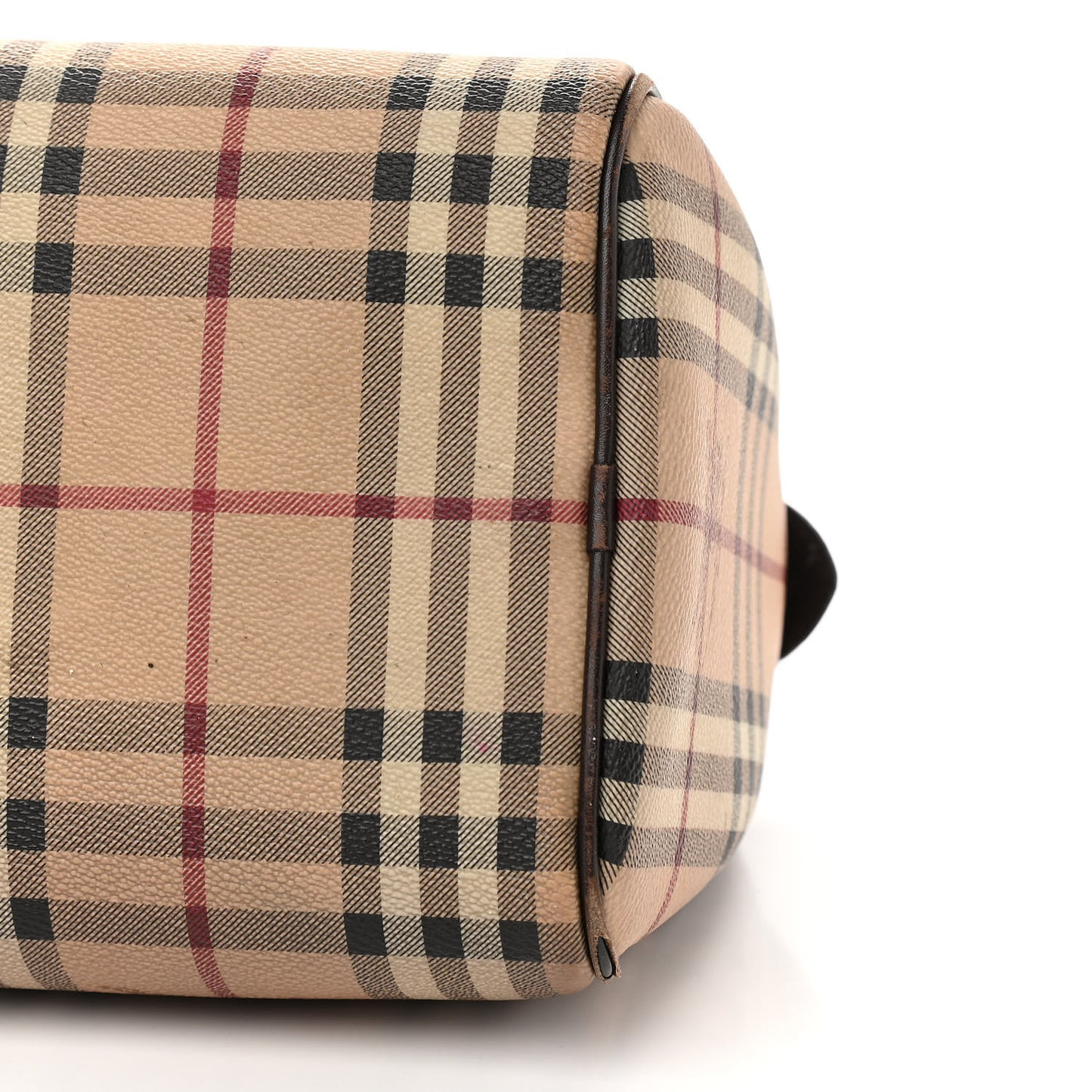 Haymarket Check Small Chester Bowling Bag Chocolate