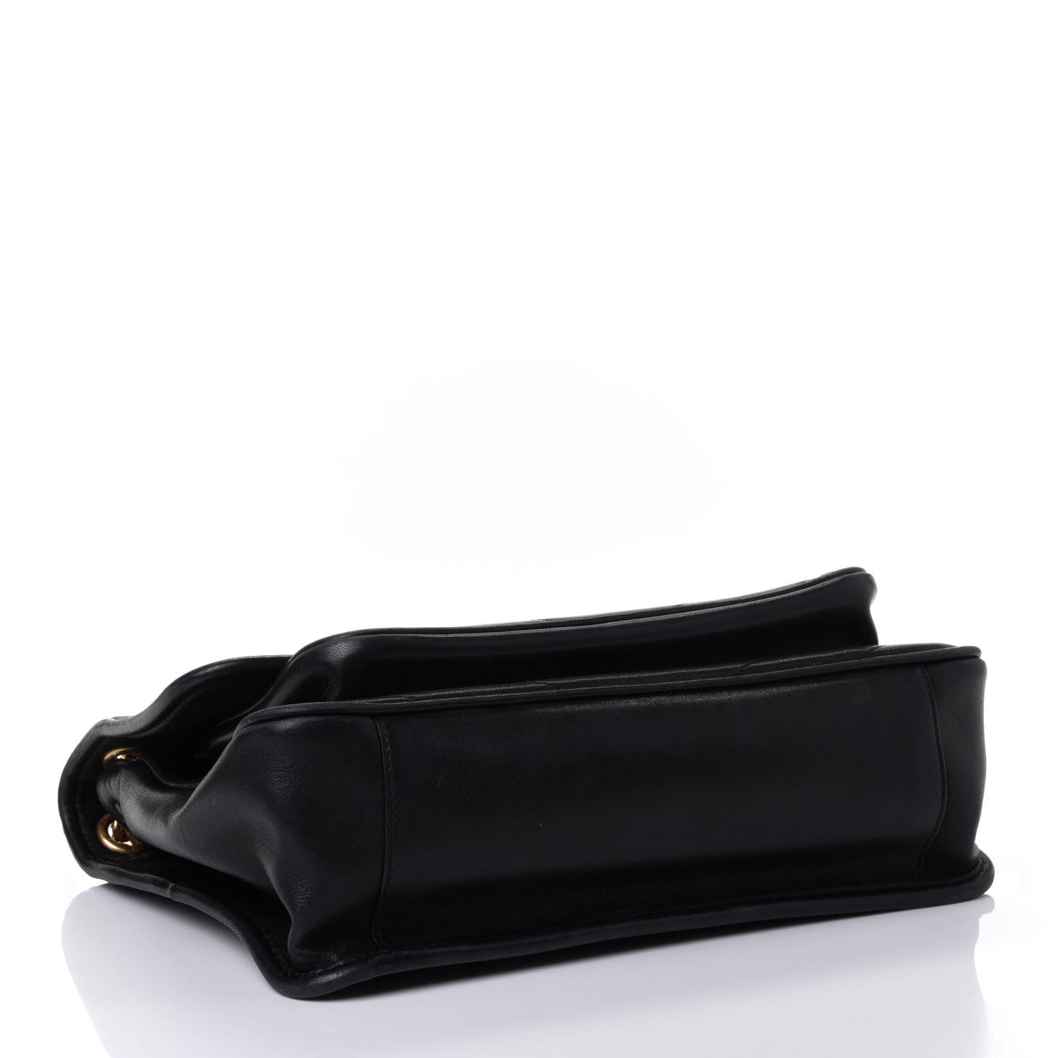 Saint Laurent Lambskin Matelasse Monogram Medium Niki Chain Satchel Black 3 of 4