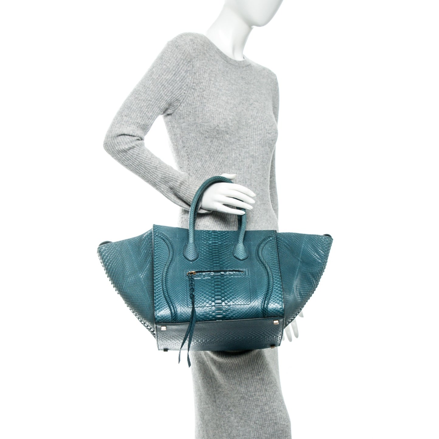 Python Medium Phantom Luggage Blue