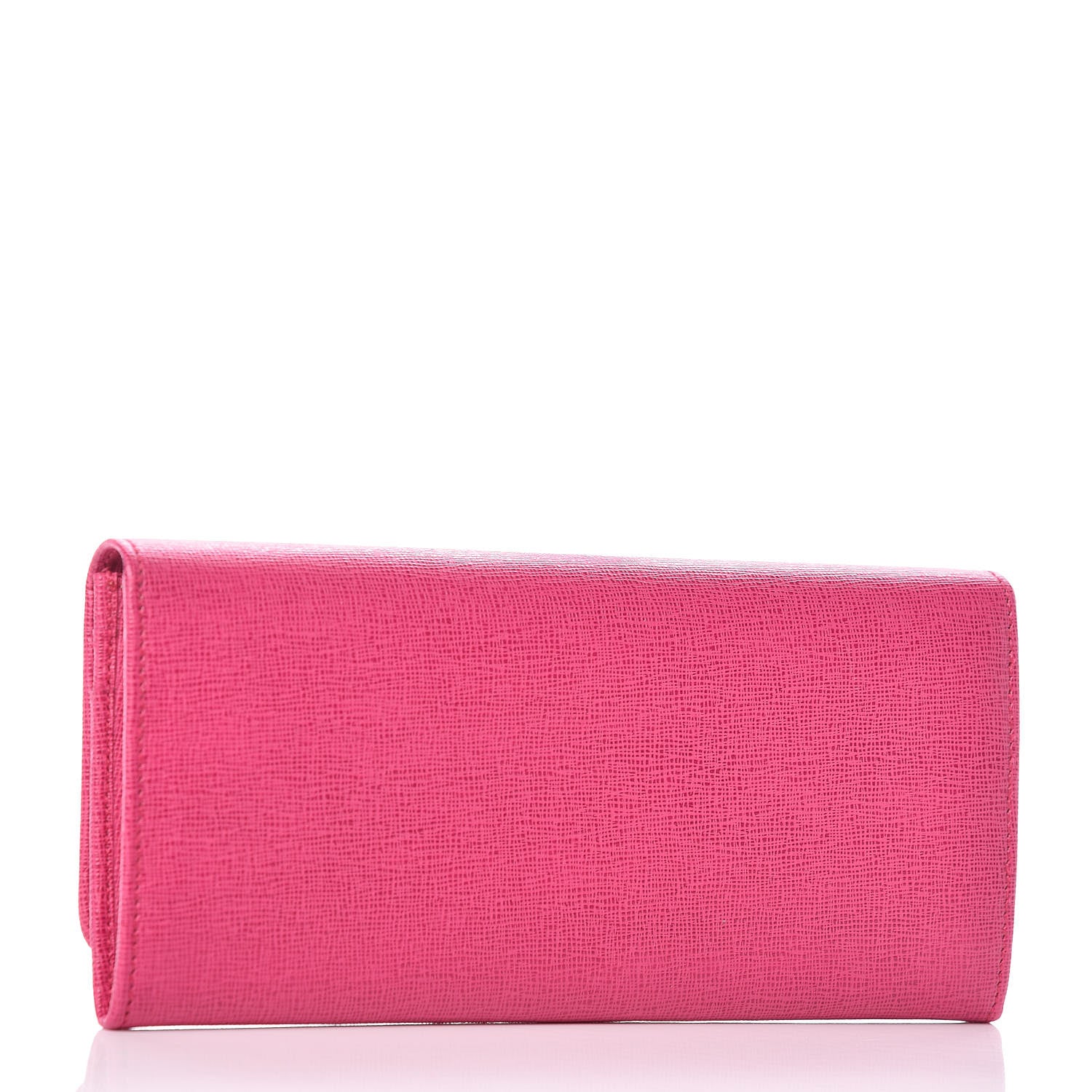 Fendi Vitello Elite Continental Wallet Ciclamino 3 of 7
