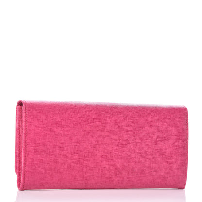 Fendi Vitello Elite Continental Wallet Ciclamino 3 of 7