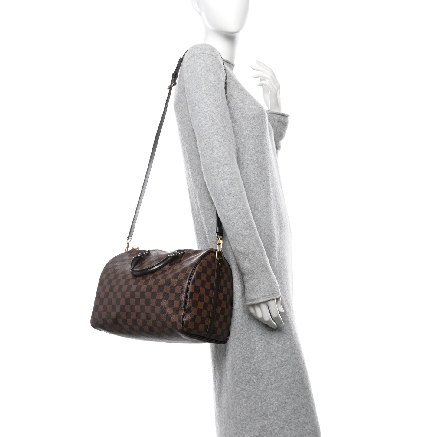 Damier Ebene Speedy Bandouliere 30