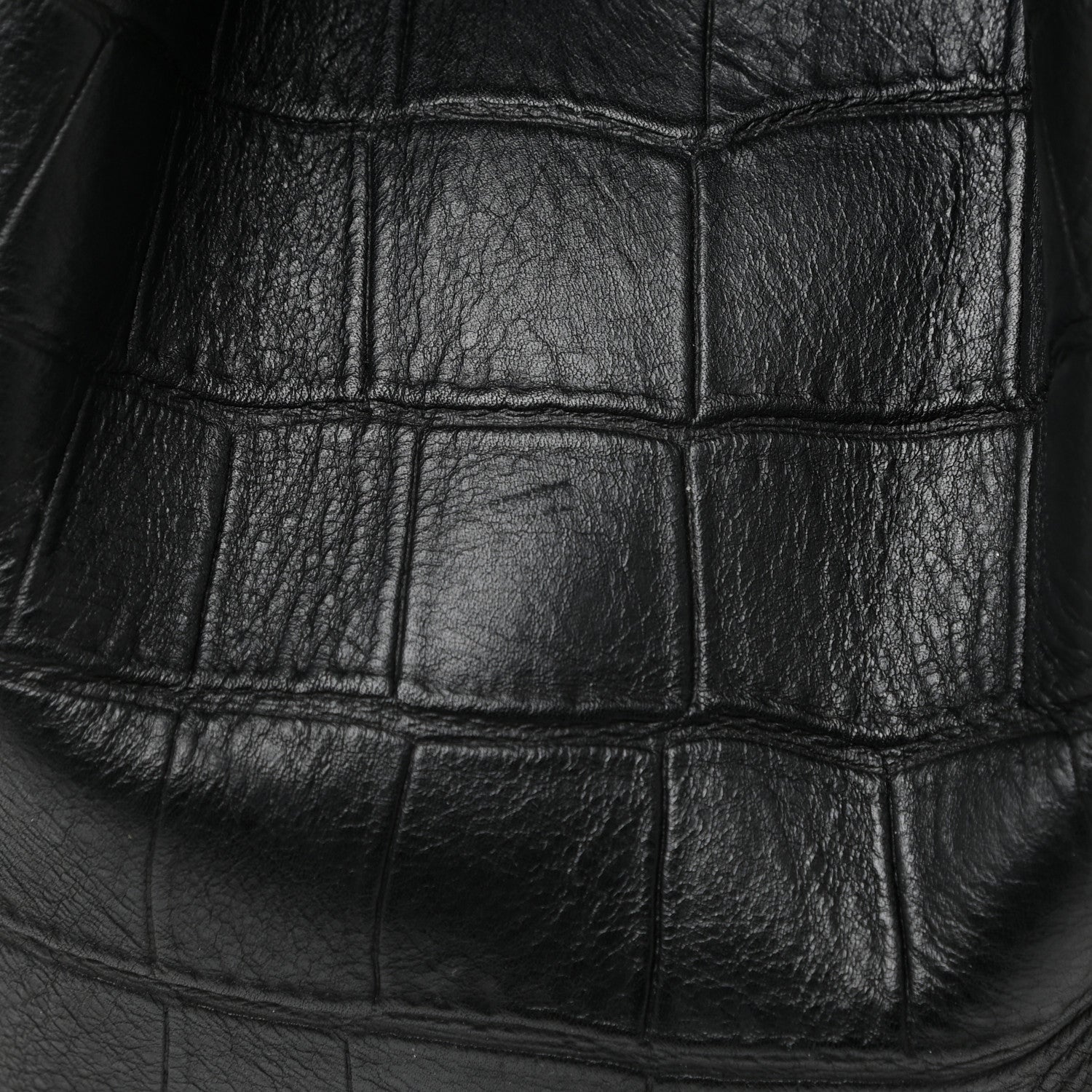 Celine Crocodile Embossed CELINE Calfskin Crocodile Embossed Medium Phantom Luggage Black Medium Phantom Luggage Black 14 of 16