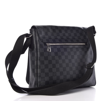 Louis Vuitton Damier Graphite District MM 3 of 7