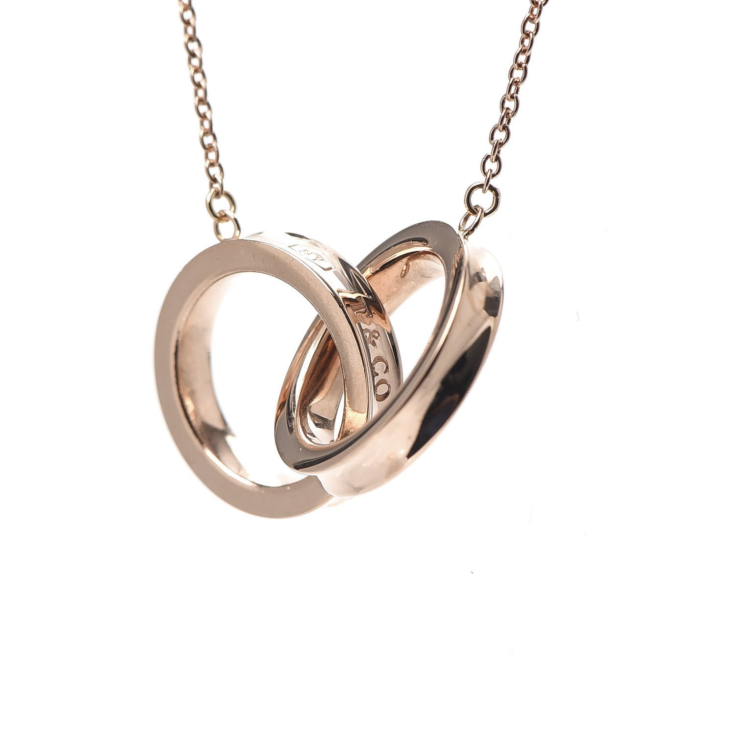 Rubedo 1837 Interlocking Circles Pendant Necklace