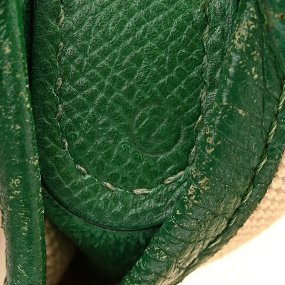 Hermes Courchevel Toile Evelyne GM Vert Bengale 7 of 15