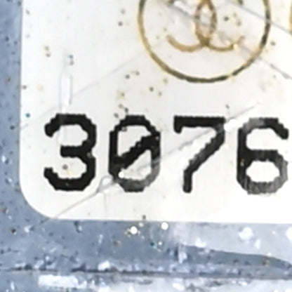 Chanel Lambskin Quilted Round Clutch With Chain Light Blue 7 of 10