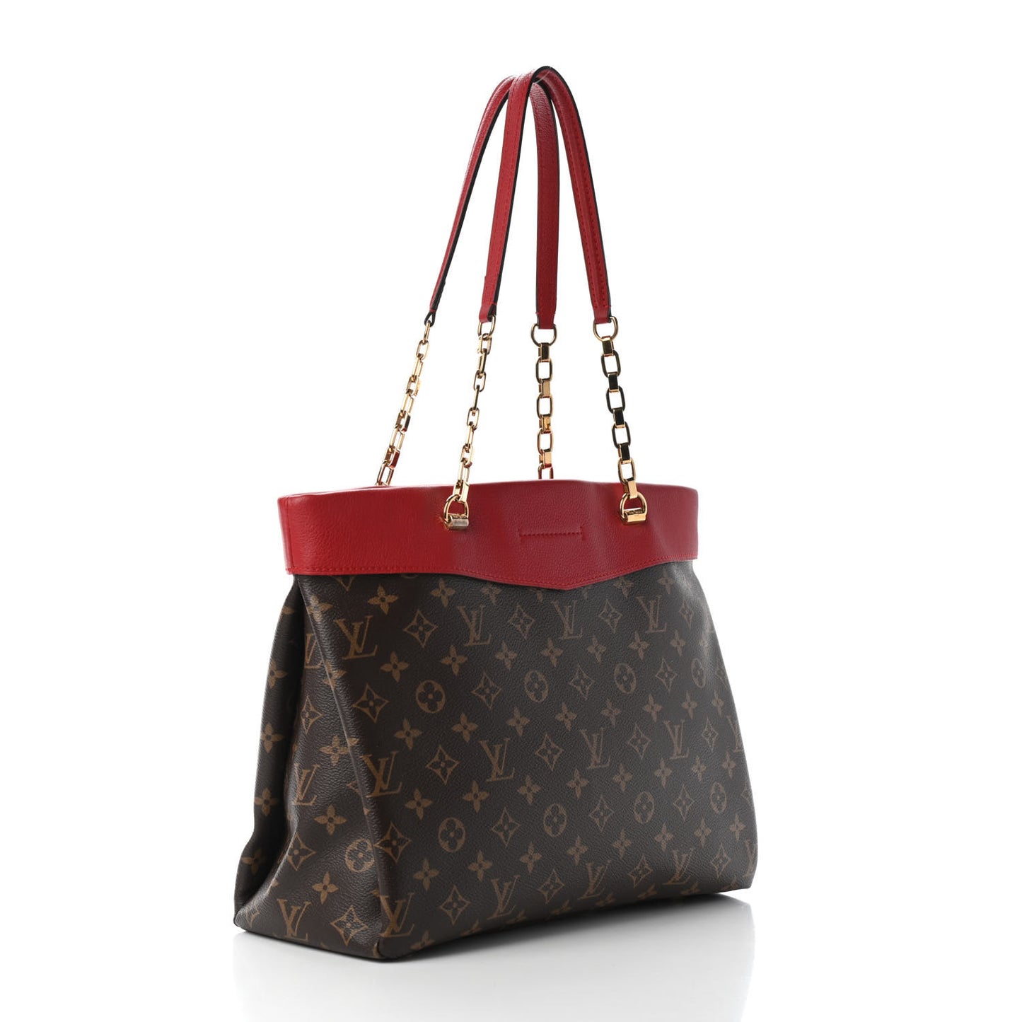 Monogram Pallas Shopper Cherry