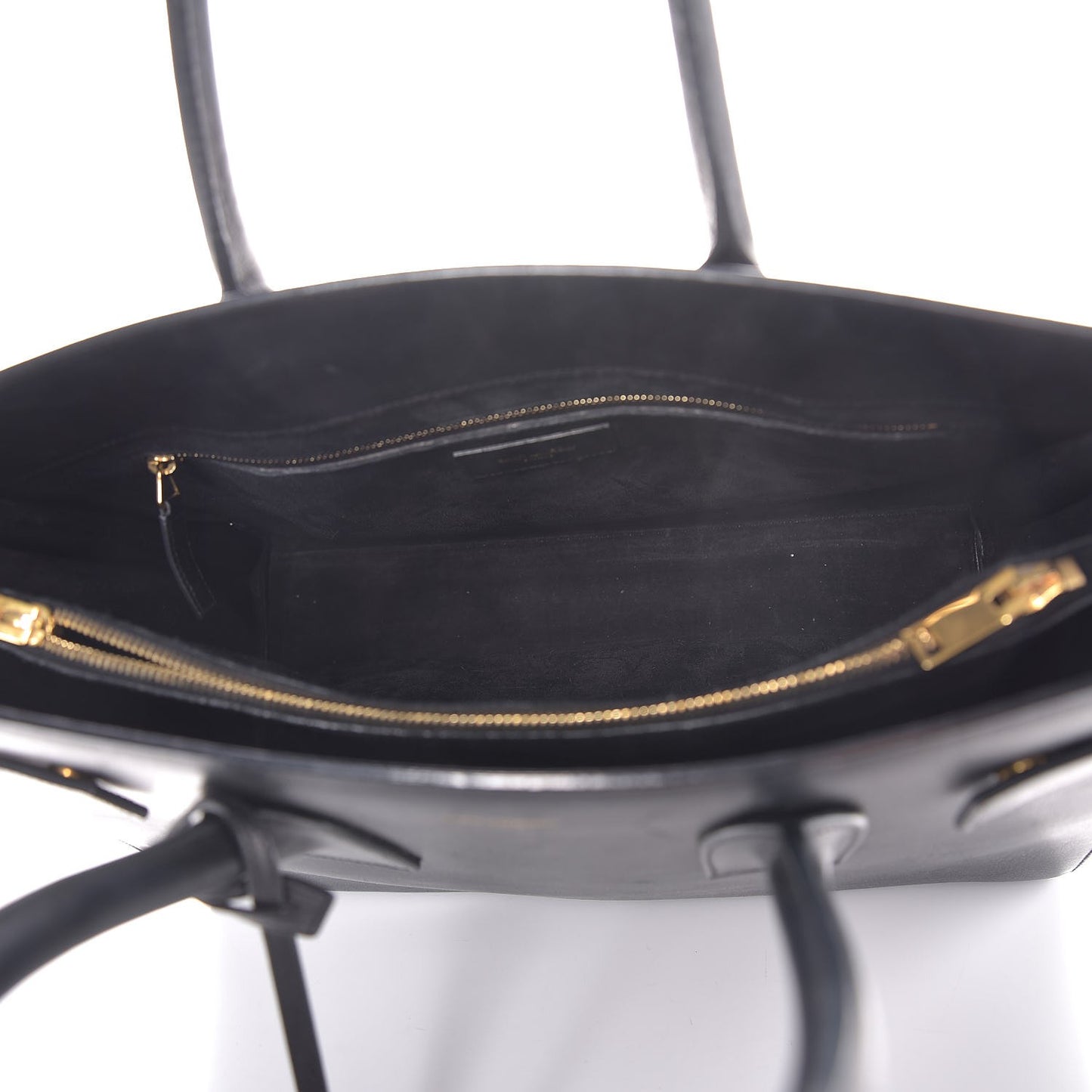 Calfskin Large Sac De Jour Carryall Black