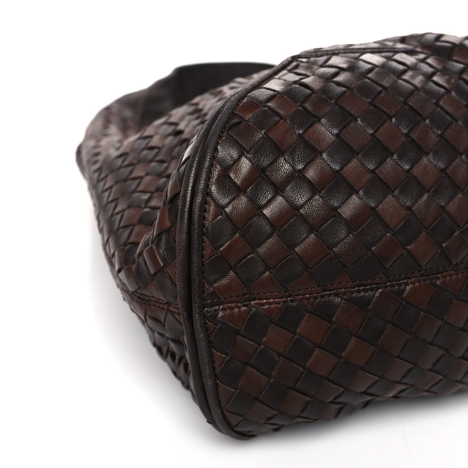 Bottega Veneta Nappa Intrecciato Ball Hobo Ebano Black 6 of 12