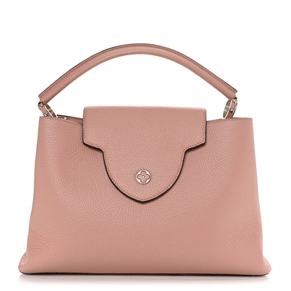 Louis Vuitton Taurillon Capucines MM Magnolia 1 of 10